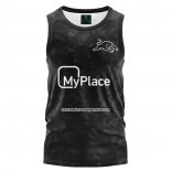 Tank Top Penrith Panthers Rugby 2024 Negro
