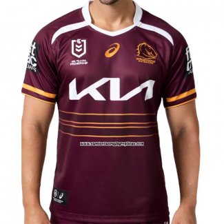 Camiseta Brisbane Broncos Rugby 2025 Local