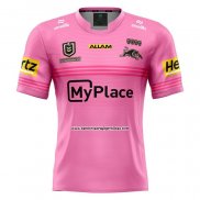 Camiseta Penrith Panthers Rugby 2024 Campeona Rosa